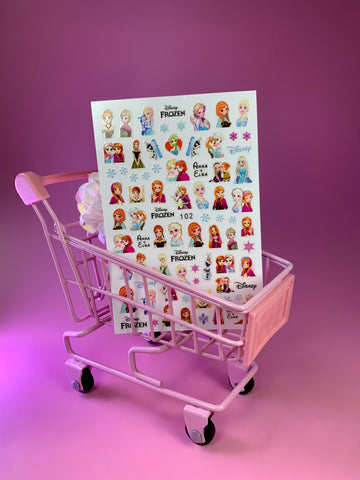 Stickers Frozen 102