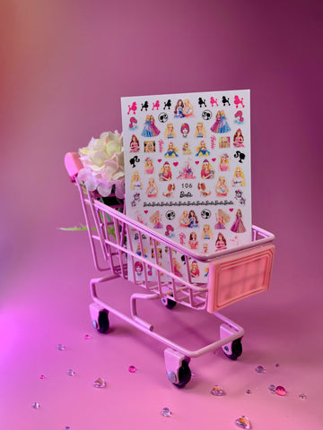 Stickers barbie 106